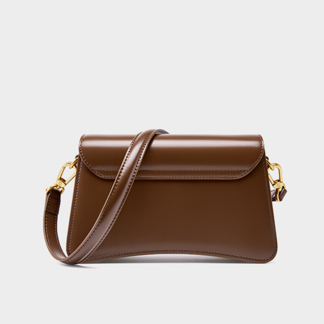 Britney Sleek Leather Shoulder Bag
