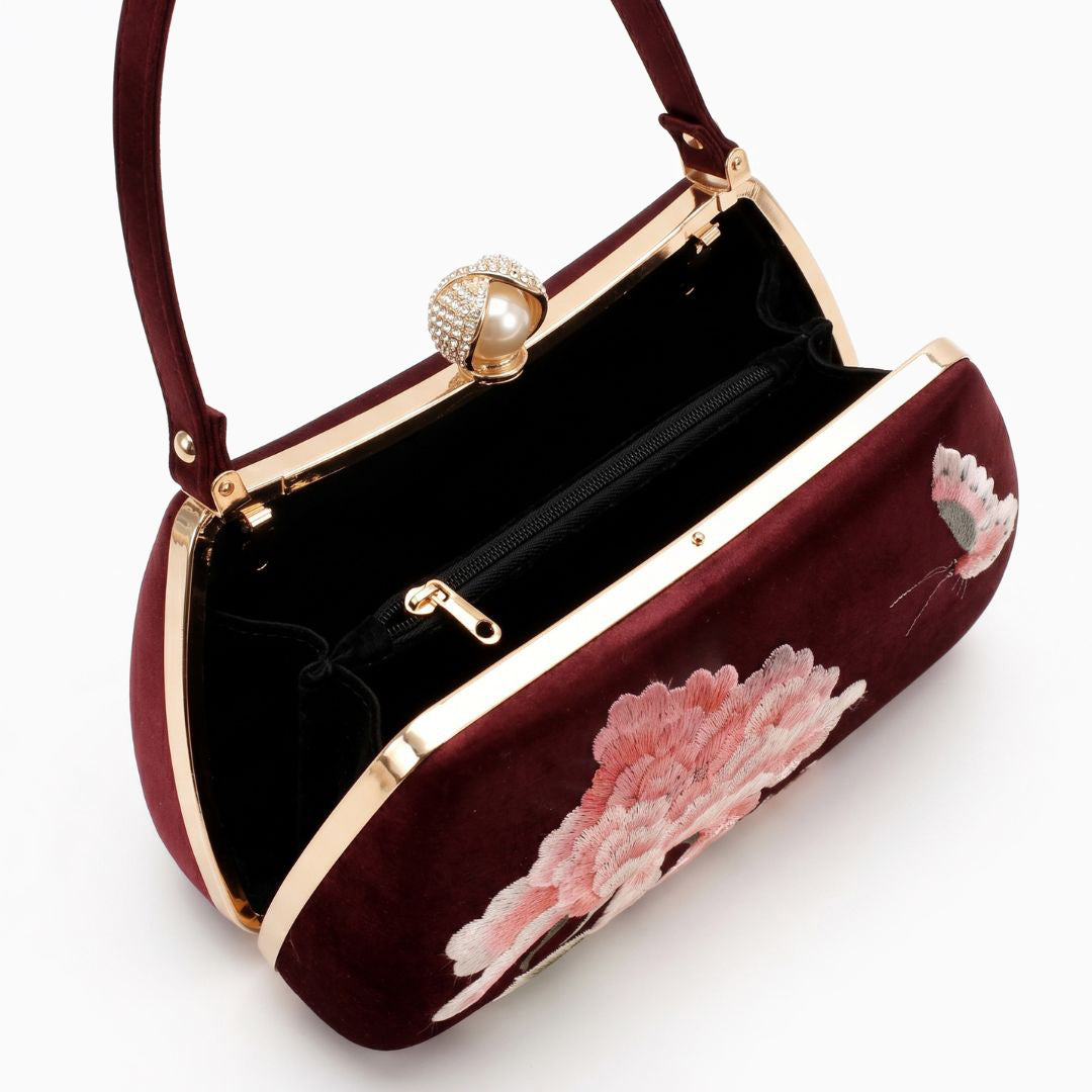 Nancy Embroidered Handbag