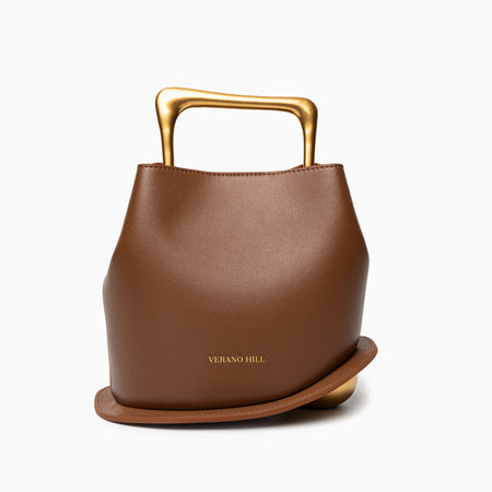 VERANO HILLS ハンドバッグ パール ゴールド装飾 ショルダー付き 1_2_22d47deb-367d-41ba-bb1d-