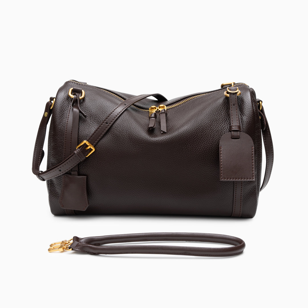 Voyageur Leather Shoulder Bag