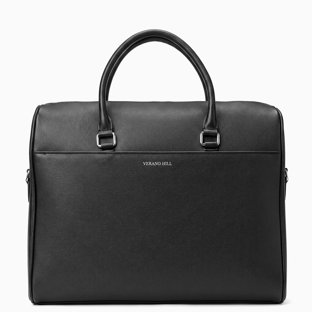 Grained Leather Briefcase