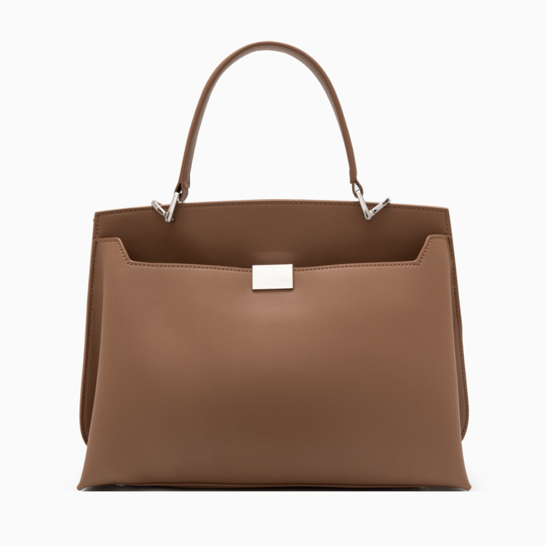 Dalphine Soft-Structured Leather Tote